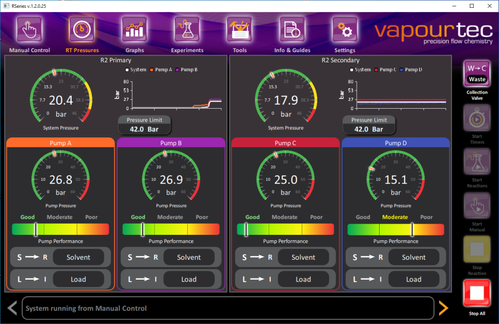 Vapourtec R-Series software