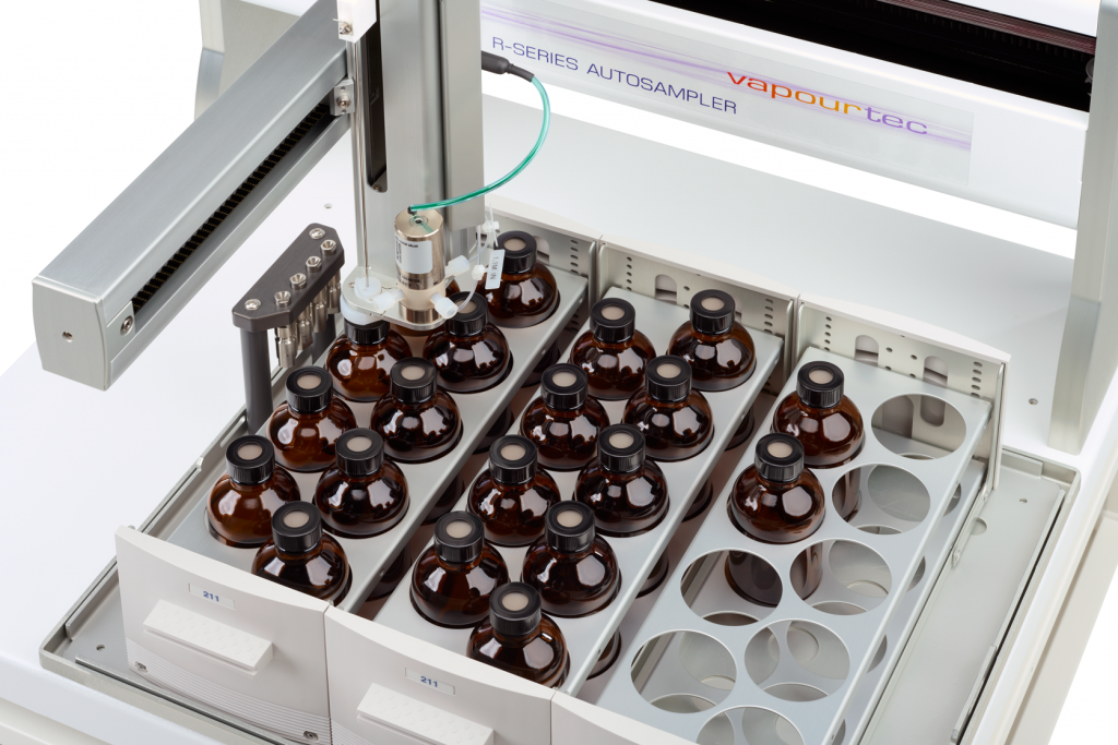 Library synthesis rack autosampler